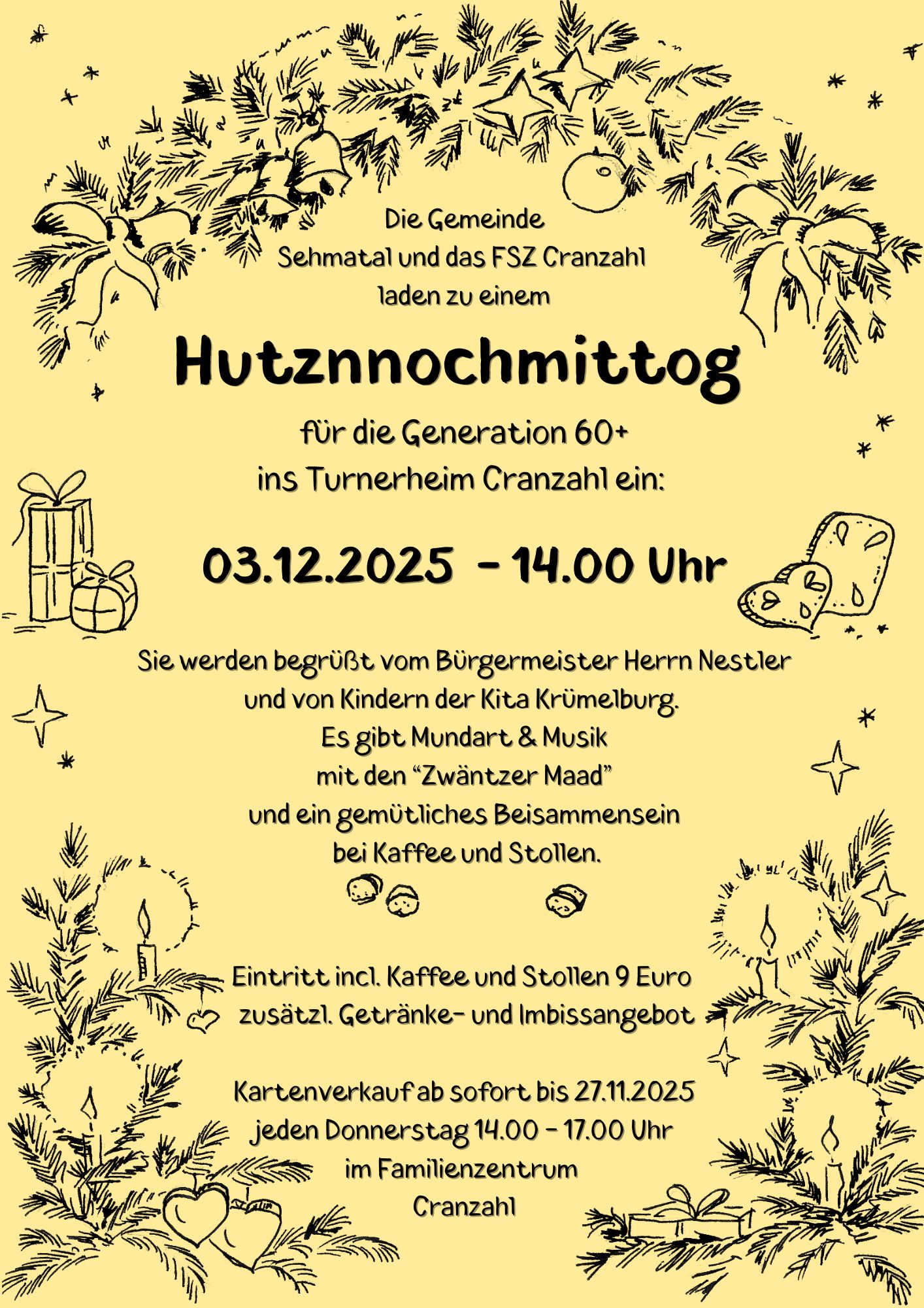 Seniorenweihnachtsfeier